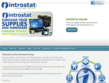 Tablet Screenshot of introstat.co.za